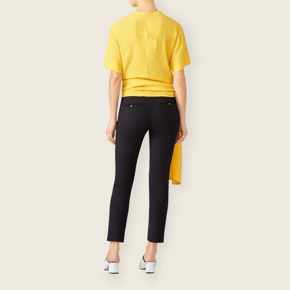 EUC | Cedric Charlier | Waist Tie Blouse | Yellow | Size 12 - Picture 3 of 16